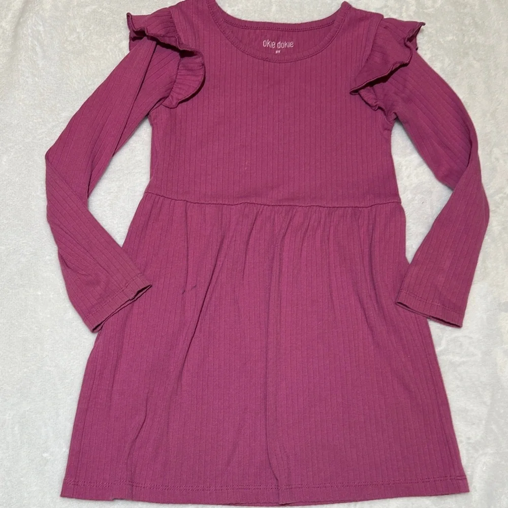 Girls 4pc long sleeve dress bundle 2 nwot,EUC, vguc all 3t